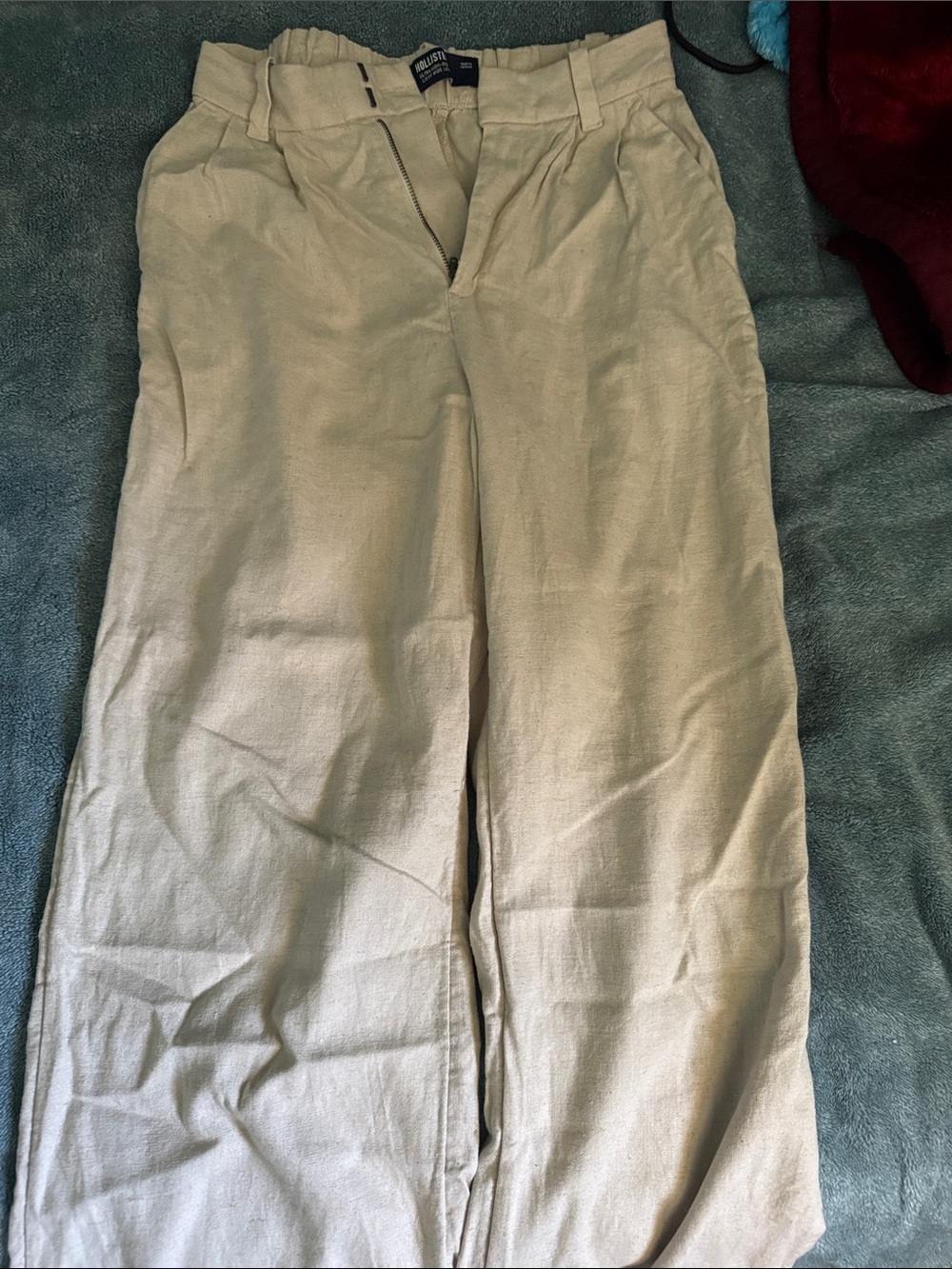 Hollister ultra highrise livvy wide leg pants